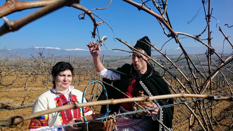 На Трифоновден в Винарска изба Рупел - Rupel Winery, до Мелник