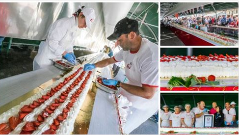 strawberry cake record