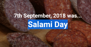 salami day