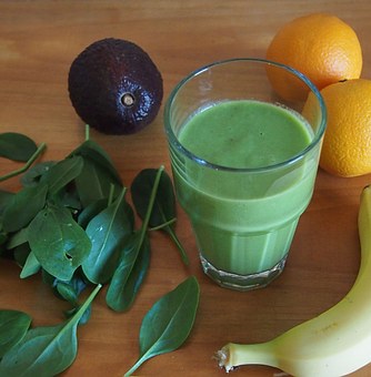 green-smoothie spanan avocado banan pix